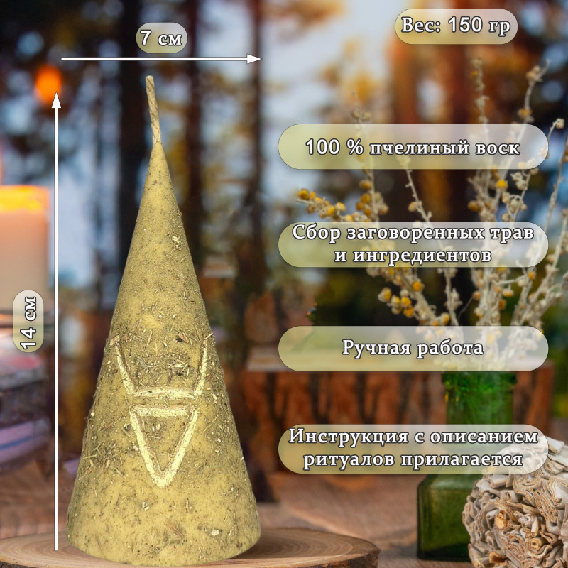 Свечи Велеса: чистка+защита Свечи Велеса: чистка+защита